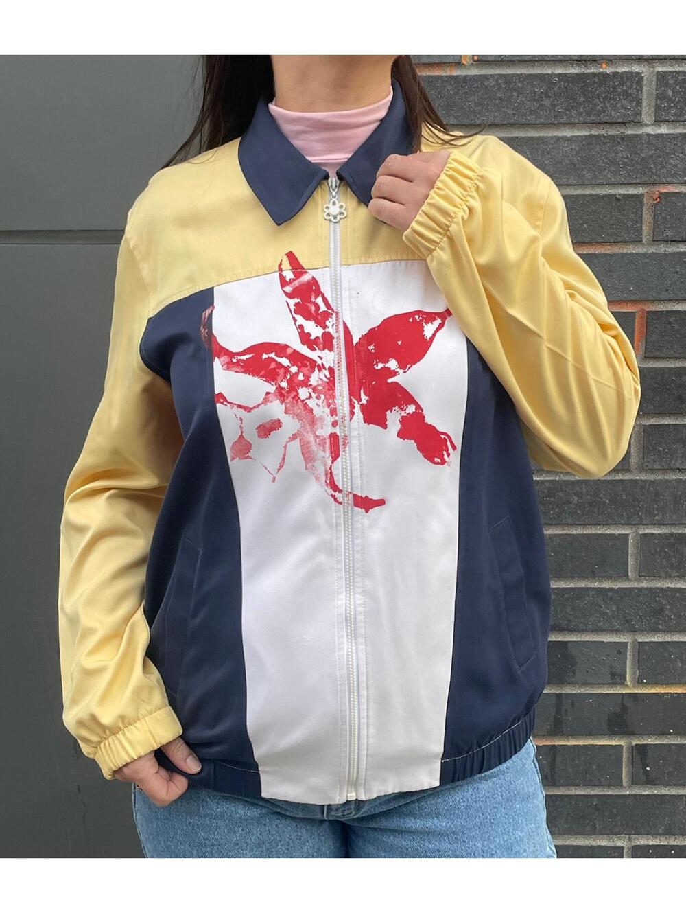 SADBSH Upcycled Flower Spring Jacket